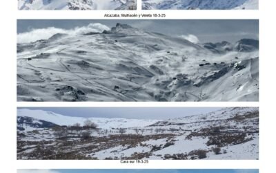 Precaución por Riesgo de Aludes y Fuertes Vientos en Sierra Nevada