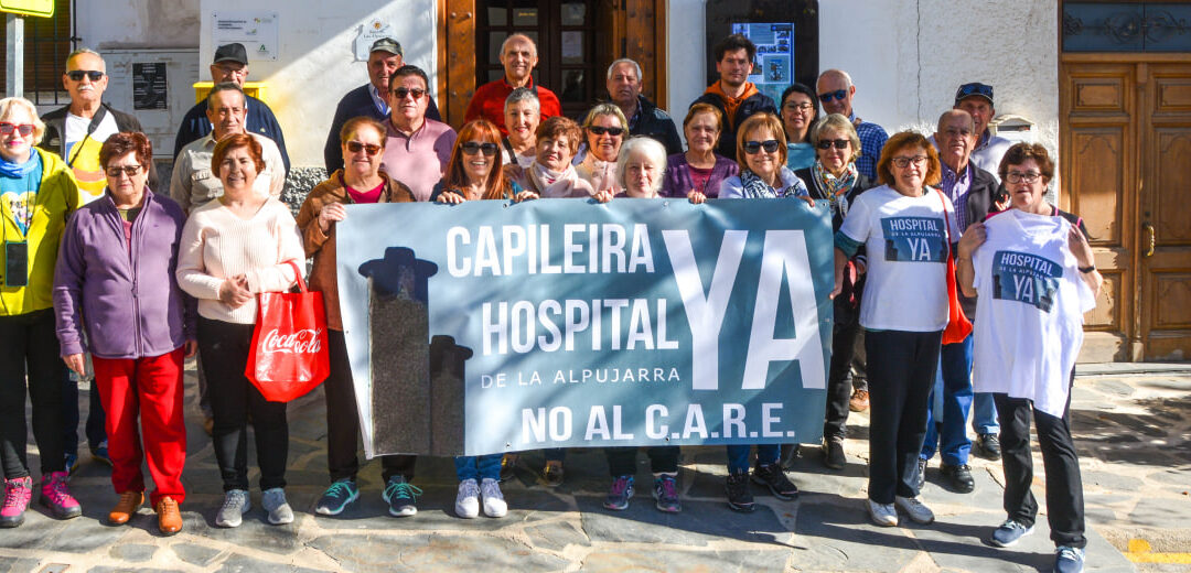 77° paro por nuestro HOSPITAL de La Alpujarra | Capileira