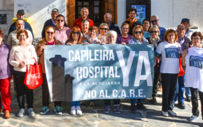 77° paro por nuestro HOSPITAL de La Alpujarra | Capileira