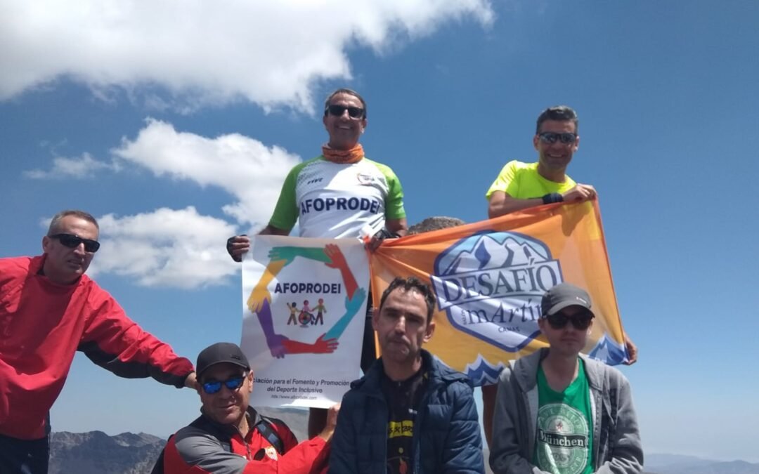 Capileira, corazón de Sierra Nevada, apoya la Subida Inclusiva al Mulhacén de AFOPRODEI