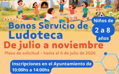 ¡Abierto el plazo para los Bonos Gratuitos de la Ludoteca de Capileira 2026!