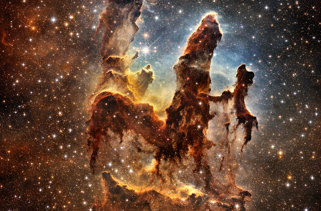 La Nebulosa del Águila (M16) y los Pilares de la Creación