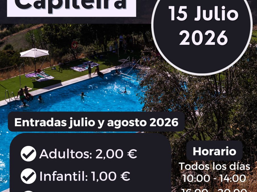 ¡Inauguración de la Piscina Municipal de Capileira: Temporada de Verano 2026!