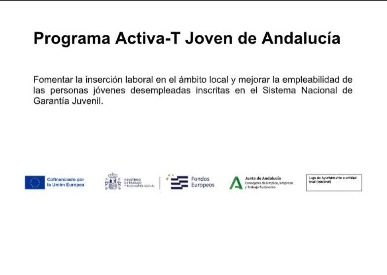 Programa Activa-T Joven para fomentar la inserción laboral en el ámbito local