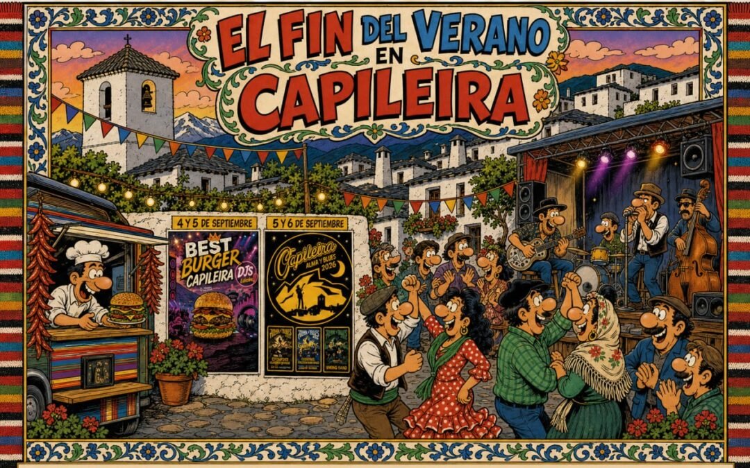 Capileira despide el verano por todo lo alto: burgers, DJs y blues del 4 al 6 de septiembre