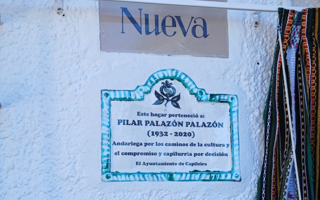 Capileira rinde un emotivo homenaje a Doña Pilar Palazón y  dando nombre a la Biblioteca Municipal